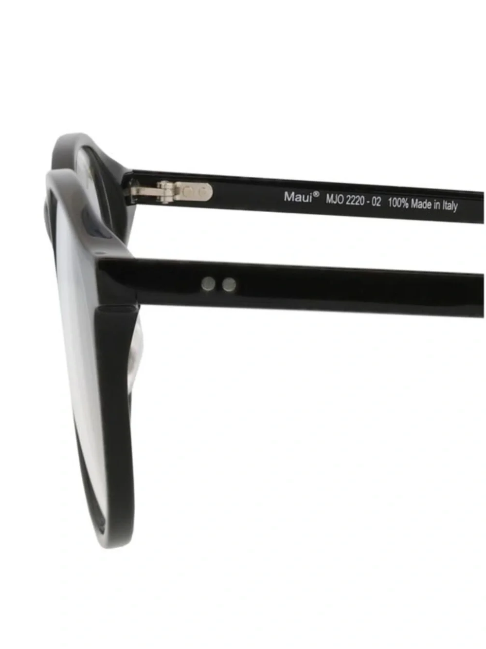 Maui Jim MJO 2220-02 Eyeglasses Glasses Glossy Black 51-21-145